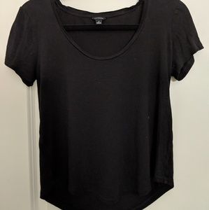 Ann Taylor black t-shirt